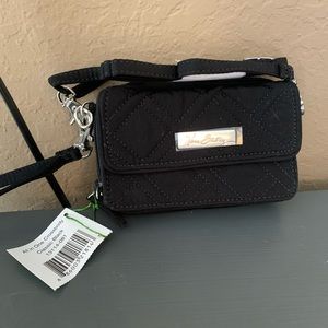 Vera Bradley All in One Crossbody : Classic Black
